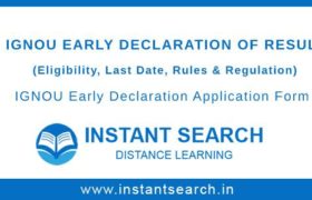 Ignou Early Declaration of Result