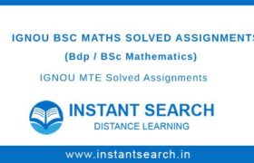 IGNOU BSC Maths Solved assignment