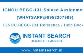 BEGC131 Assignment