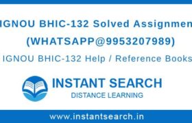 BHIC132 Solved Assignment